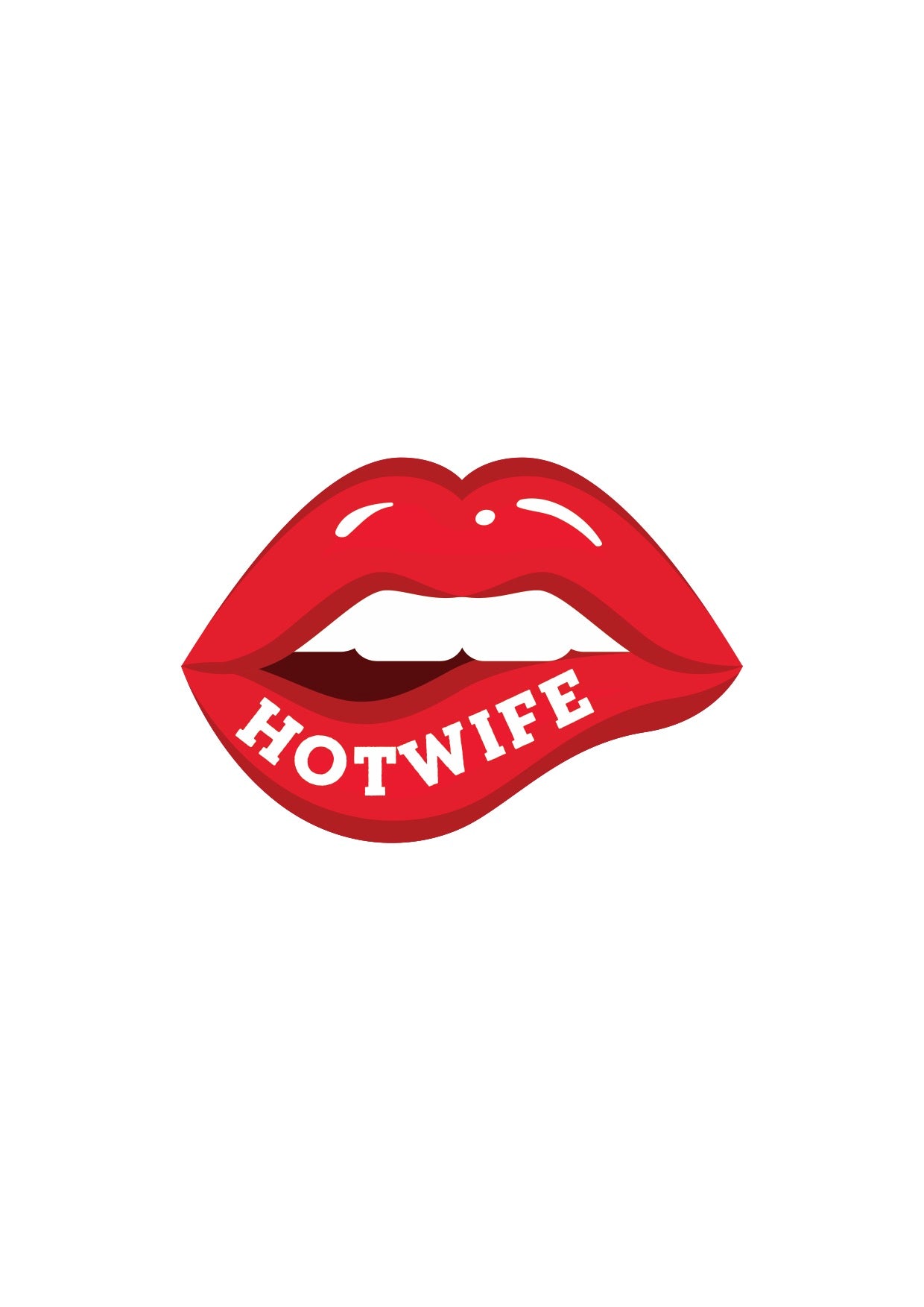 Labios de esposa caliente