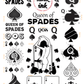 Queen of Spades (Mega Sheet)