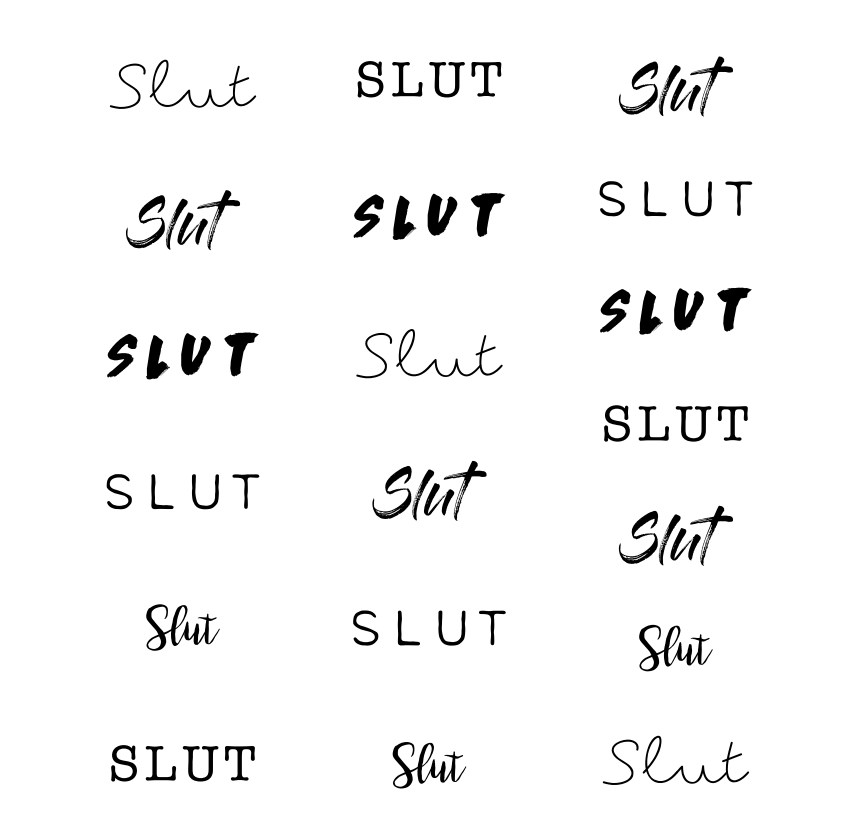 Secret Slut Sheet