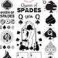 Queen of Spades (Mega Sheet)