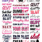 Slut (Mega Sheet)